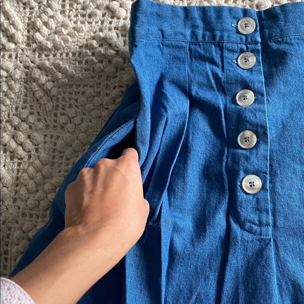 Bug Clothing Magda Shorts in Denim - Picture 3 of 4